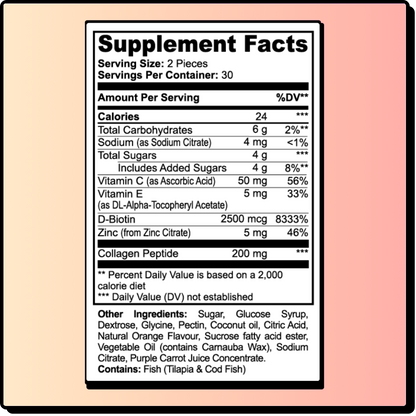 Collagen Gummy Bears - for her